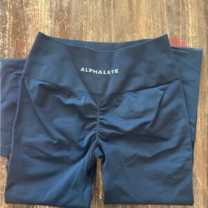 Alphalete Navy Leggings